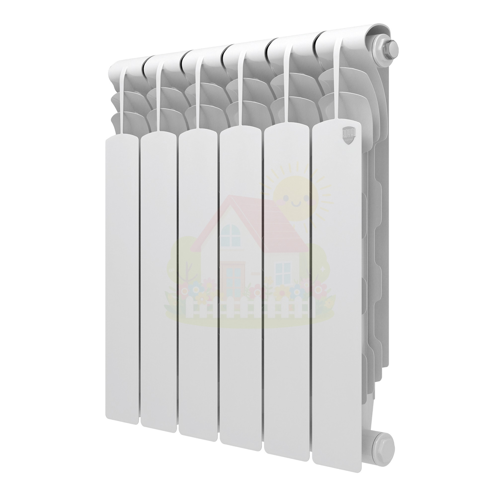 Инженерная сантехника Биметаллический радиатор Royal Thermo Revolution Bimetall 2.0 500 (6 секций) — детальное фото
