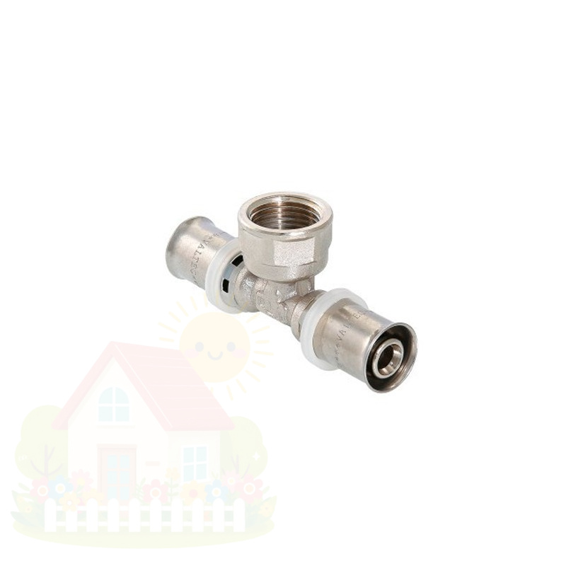 Купить Пресс тройник с внутренней резьбой 26x3/4" x26 Valtec (арт.VTM.232.N.260526) — фото товара в каталоге