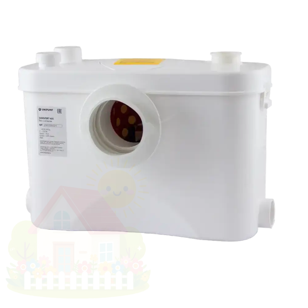 Купить Канализационная насосная станция UNIPUMP SANIVORT 405 М 8м (центральный вход) — фото товара в каталоге