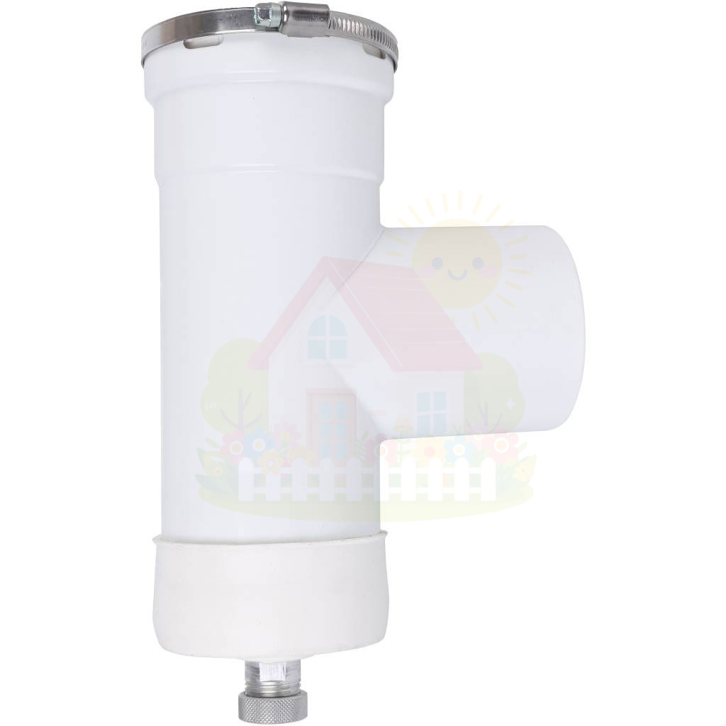 Инженерная сантехника Тройник со сливом конденсата Baxi 80 (арт. KHG714054710) — детальное фото