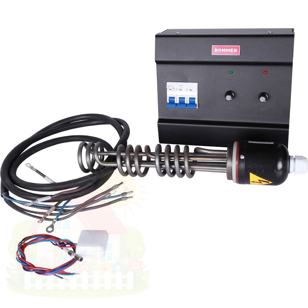 Купить Комплект подключения ТЭНБ-6 кВт (2") Rommer RSB-1110-162132 — фото товара в каталоге