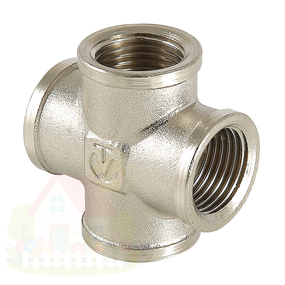 Купить Крестовина равнопроходная Valtec 1" мм арт.VTr.760.N.0006 — фото товара в каталоге