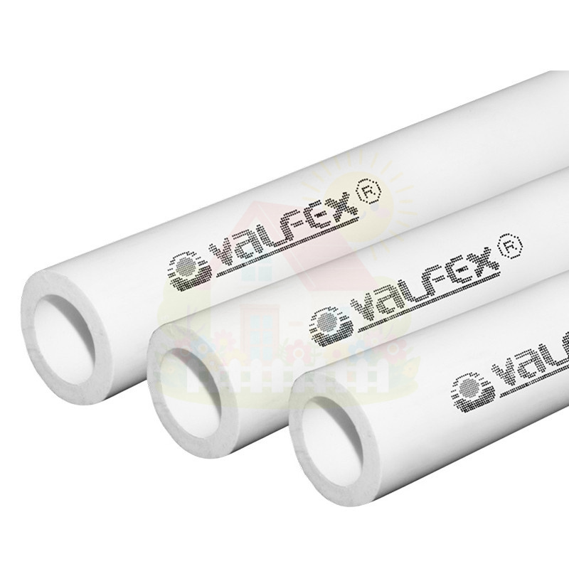 Инженерная сантехника Труба неармированная полипропиленовая Valfex SDR 6 PN20 25х4.2мм 4 метра — детальное фото