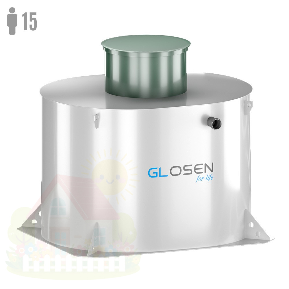 Купить Установка глубокой биологической очистки Glosen 15С — фото товара в каталоге