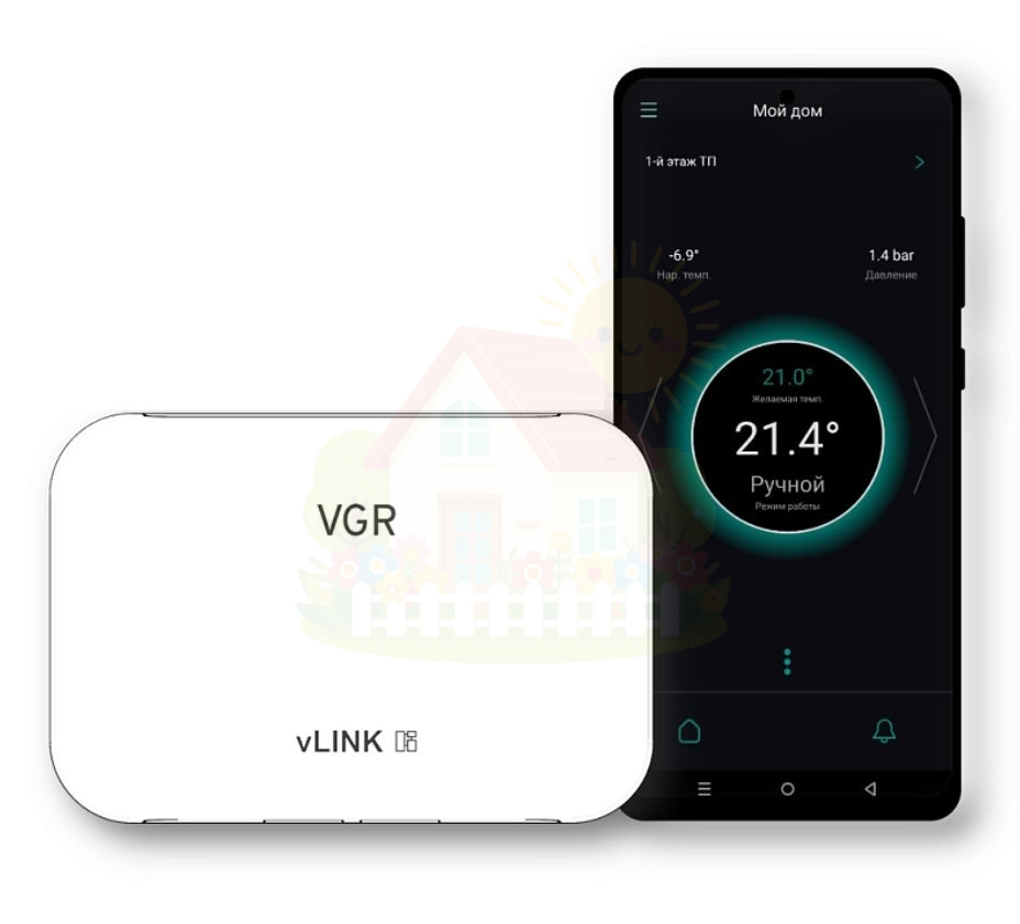 Инженерная сантехника Модуль обмена данными vLINK net/1 Vaillant VGR   арт. 4600060003 — детальное фото