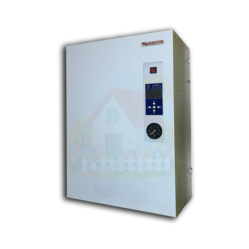 Инженерная сантехника Электрический котёл Savitr Lux Plus 9кВт с насосом Grundfos без расширительного бака — детальное фото