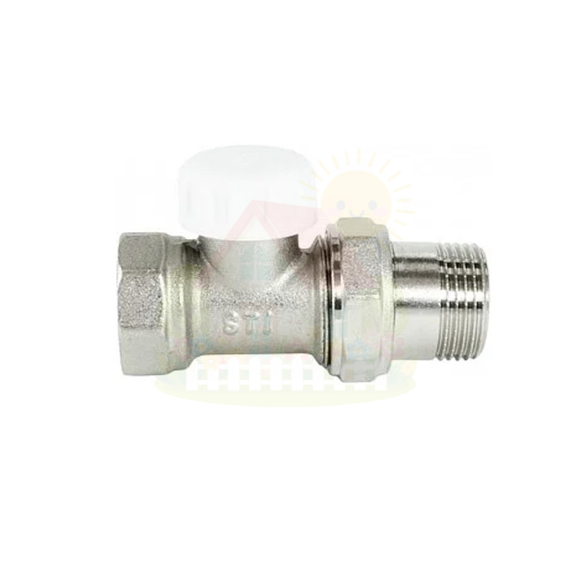 Инженерная сантехника Клапан запорный прямой STI 1/2" — детальное фото