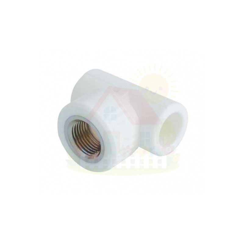 Инженерная сантехника Тройник комбинированный ВР резьба Kalde 25x1/2" — детальное фото