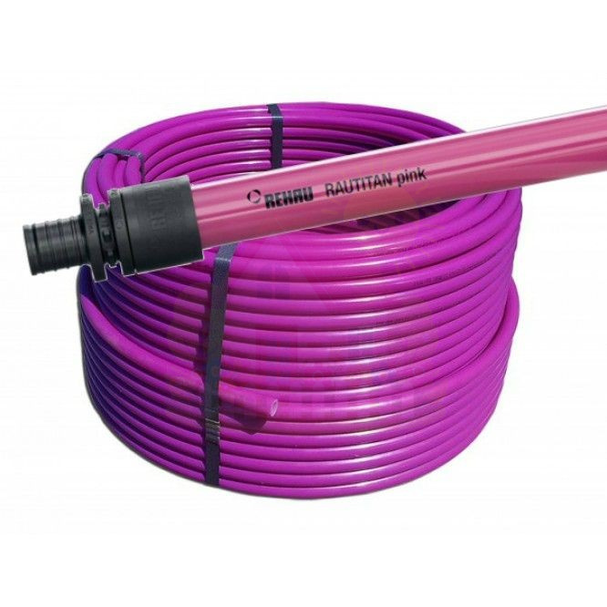 Инженерная сантехника Труба Rehau RAUTITAN pink 16 x 2,2 мм 11360423120 — детальное фото