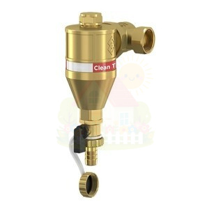 Инженерная сантехника Сепаратор шлама Flamco Clean T DN20 3/4" PN бар-10 — детальное фото