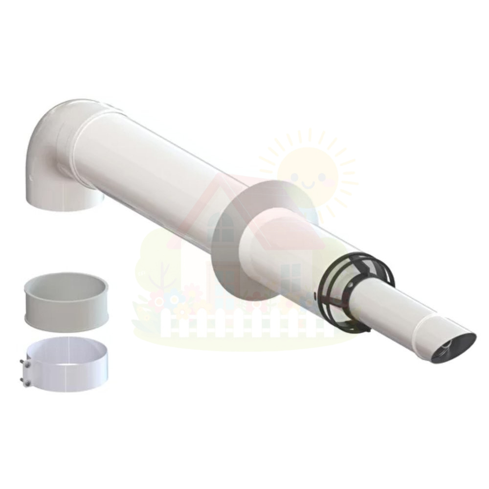 Инженерная сантехника Коаксиальный дымоход 60/100 мм STRIGHT SPEA для котлов Rinnai BR-RE(UE) — детальное фото