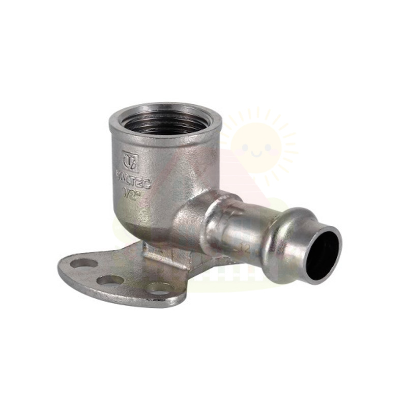 Инженерная сантехника Водорозетка Valtec внутренняя резьба VT.INOX-PRESS 18x1/2" из нержавейки (арт.VTi.954.I.001804) — детальное фото