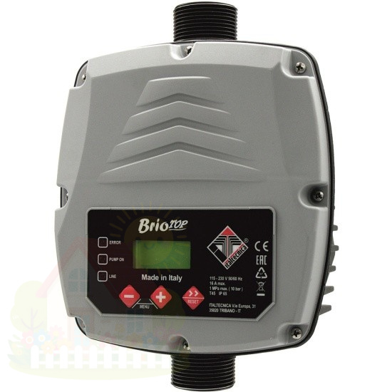 Купить Блок автоматики BRIO TOP DIGITAL 115/230 В 50/60 Гц 16A 1"1/4 MM IP65 — фото товара в каталоге