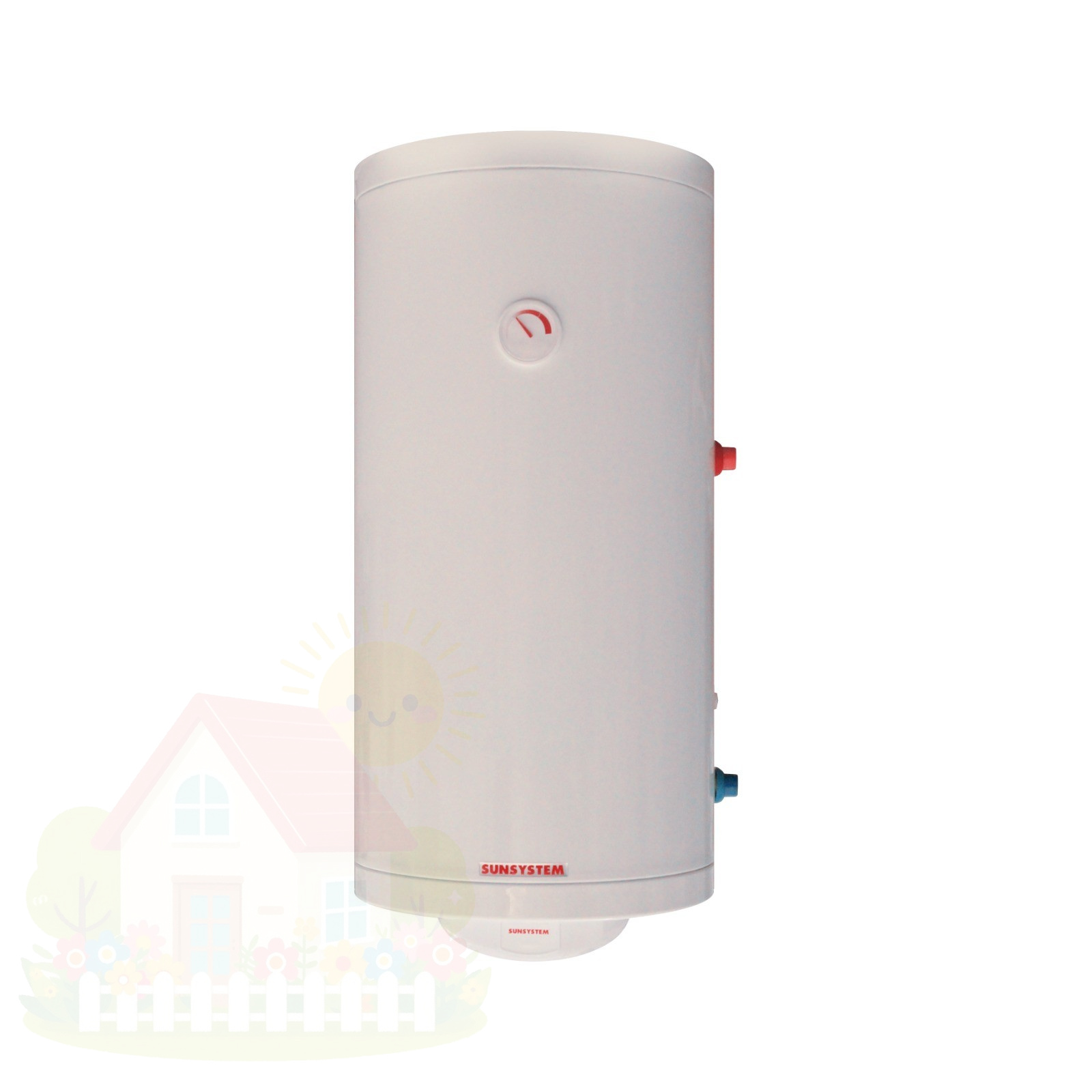 Купить Бойлер косвенного нагрева настенный Sunsystem MB-L NL2 80 V/S1 с ТЭНом 2кВт — фото товара в каталоге