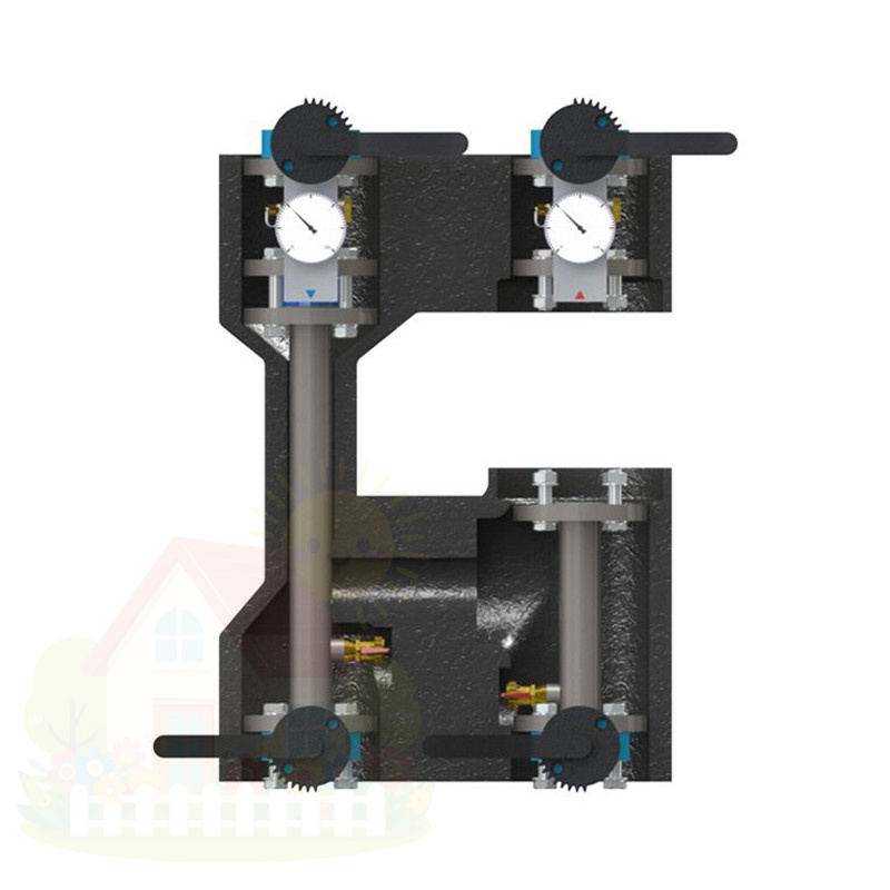 Купить Насосная группа фланцевая Elsen DN 65 Powerbox 70 без насоса, без смесителя, прямая — фото товара в каталоге
