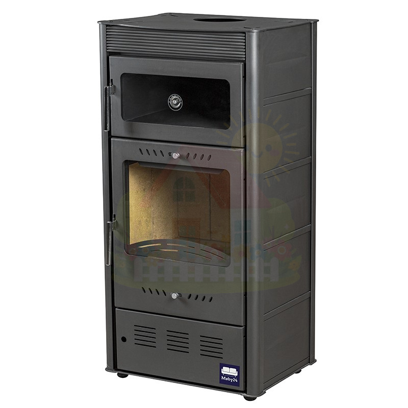 Инженерная сантехника Печь камин Hosseven Rose Oven Burgundy — детальное фото