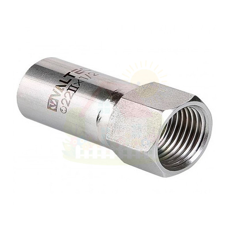 Инженерная сантехника Вставка Valtec VT.INOX-PRESS внутренняя резьба 22x3/4" из нержавейки (арт.VTi.907.I.002205) — детальное фото