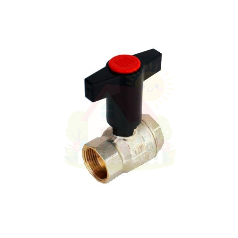 Инженерная сантехника Кран шаровой ELSEN Strong T 1 1/4" ВВ высокая ручка из пластмассы — детальное фото