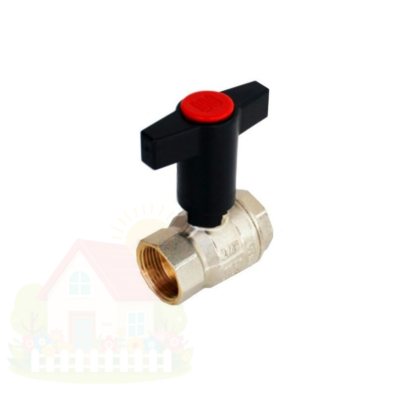 Купить Кран шаровой ELSEN Strong T 1 1/4" ВВ высокая ручка из пластмассы — фото товара в каталоге