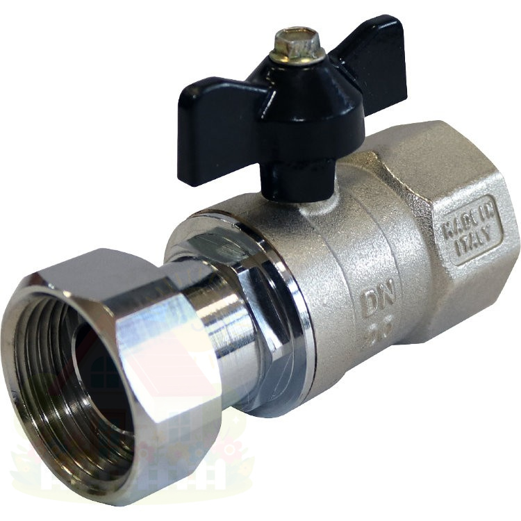 Купить Кран шаровой с накидной гайкой 1" Stout SVB-0009-000025 — фото товара в каталоге