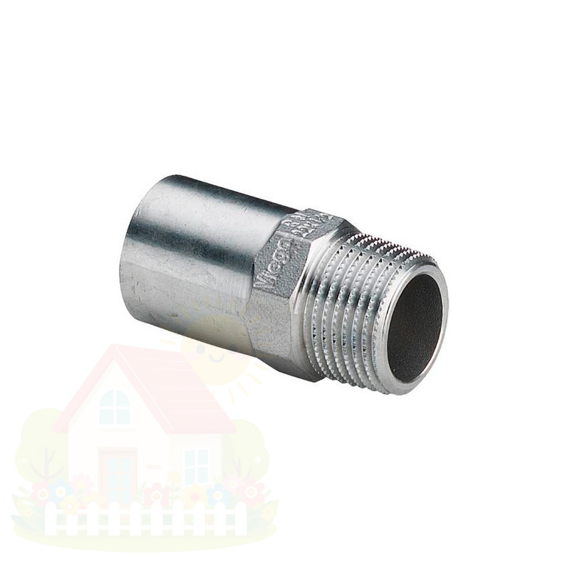 Купить Переходная вставка Viega Sanpress Inox 35х1 1/4" НР из нержавейки (арт. 436766) серия 2311.1 — фото товара в каталоге