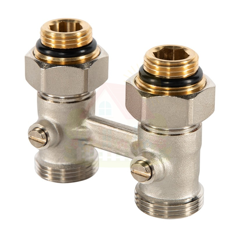 Инженерная сантехника Узел нижнего подключения Royal Thermo Basic прямой 1/2"х3/4" EK — детальное фото