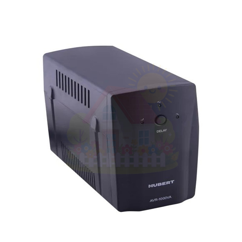 Инженерная сантехника Стабилизатор сетевого напряжения Hubert AVR 1000VA напольный — детальное фото