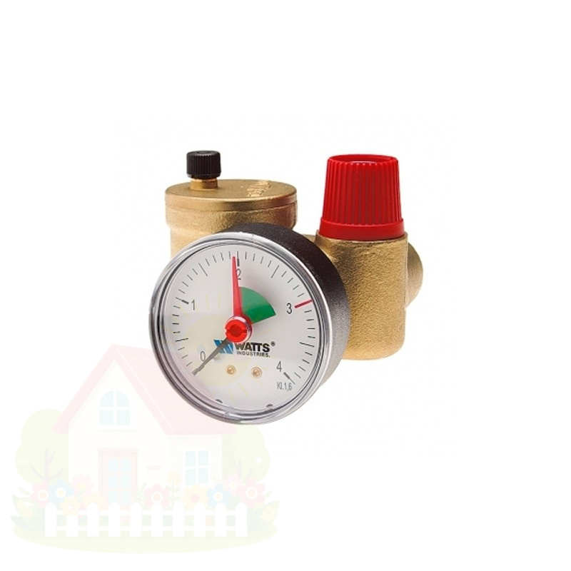 Купить Группа безопасности котла Watts KSG 30 N 1" (компакт, 3 Бар, до 50 кВТ) — фото товара в каталоге