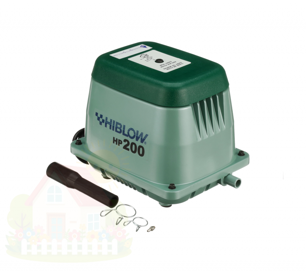 Купить Компрессор для септика HIBLOW HP-200 — фото товара в каталоге