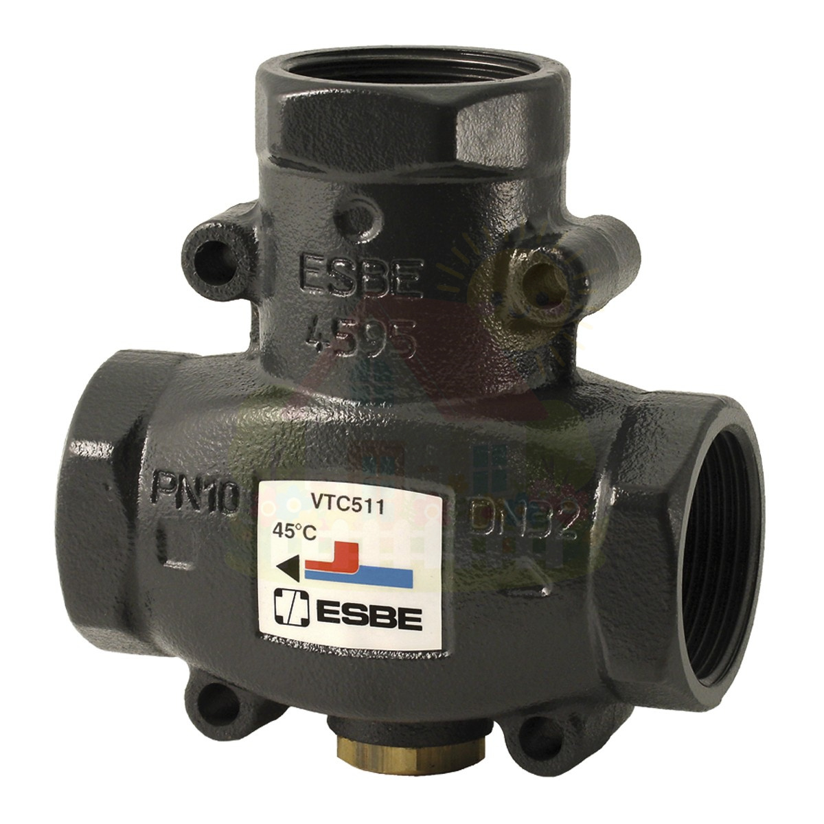 Инженерная сантехника Клапан термостатический Esbe VTC511 DN25 Kvs9 ВР 1" 60°C ТТ (арт.51020300) — детальное фото