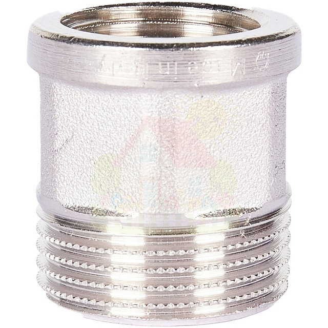 Инженерная сантехника Переходник под ключ ВН никелированный 1/2 x3/4" Stout — детальное фото