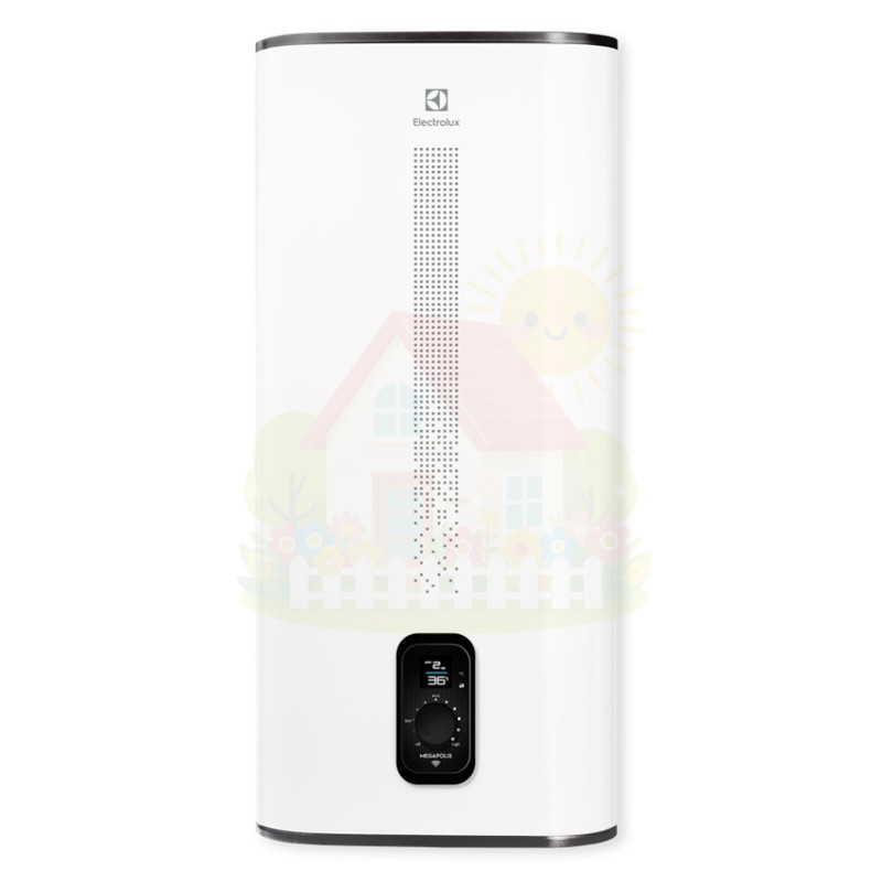 Инженерная сантехника Электрический водонагреватель Electrolux EWH 30 Megapolis WiFi — детальное фото