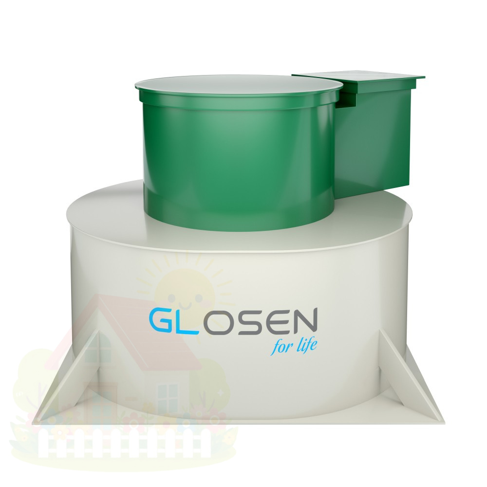 Купить Установка глубокой биологической очистки Glosen 4С мини — фото товара в каталоге