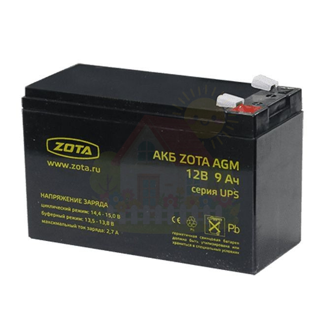 Инженерная сантехника Аккумуляторная батарея ZOTA AGM 18-12 — детальное фото