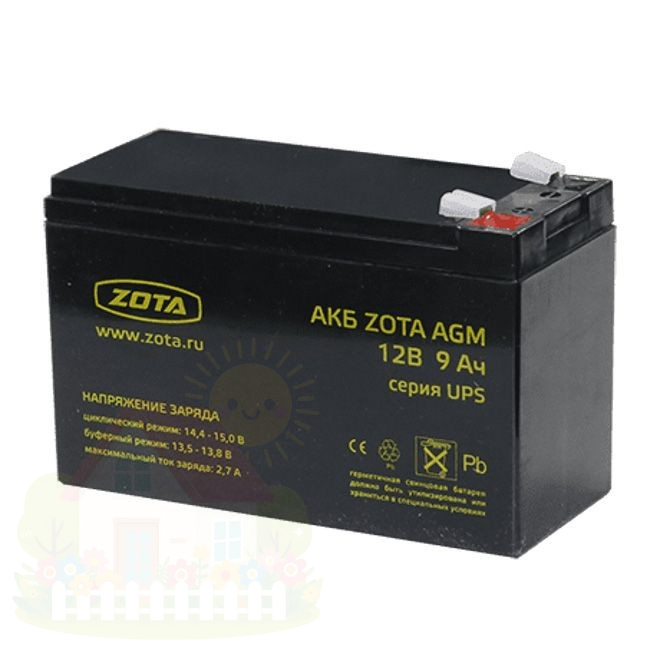 Купить Аккумуляторная батарея ZOTA AGM 40-12 — фото товара в каталоге