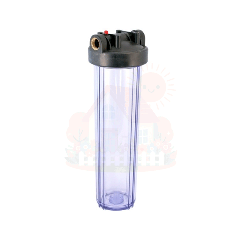 Инженерная сантехника Колба прозрачная Kristal Filter Big Blue 20 "1” — детальное фото