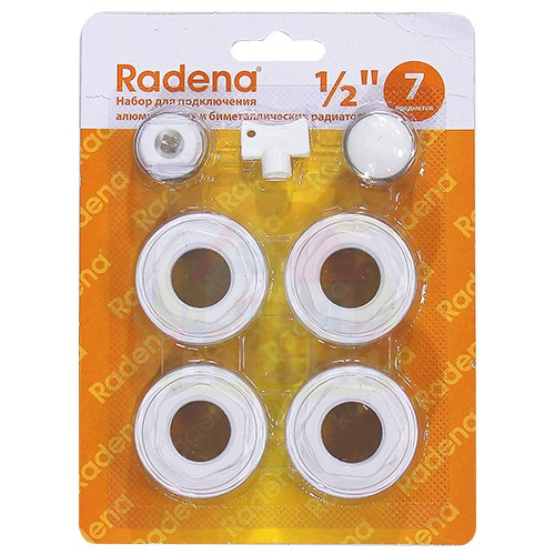Инженерная сантехника Комплект пробок для радиатора RADENA 1/2" — детальное фото