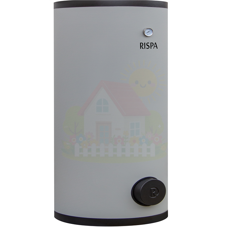 Инженерная сантехника Бойлер косвенного нагрева из нержавейки Rispa RBF 300 — детальное фото