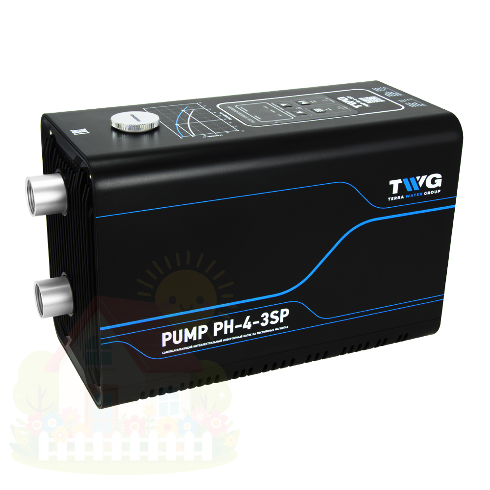 Купить Насосная станция TWG PUMP PH 4-3SP 3.0 м3/ч 750Вт 1" — фото товара в каталоге