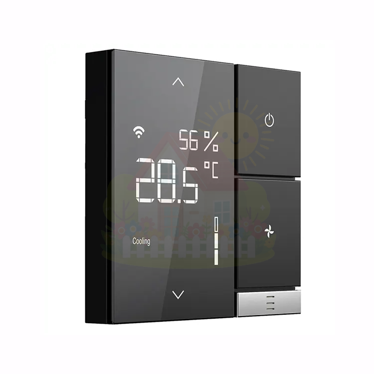 Инженерная сантехника Термостат для конвекторов Itermic RT-100 Black — детальное фото