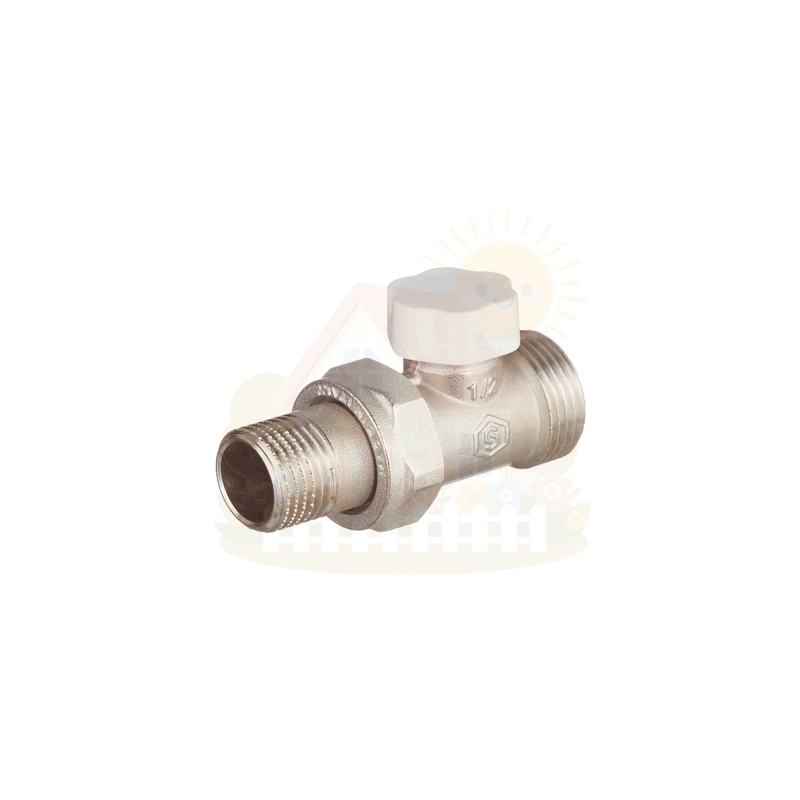 Инженерная сантехника Клапан терморегулирующий нижний прямой Hoobs 1/2"х3/4"EK — детальное фото