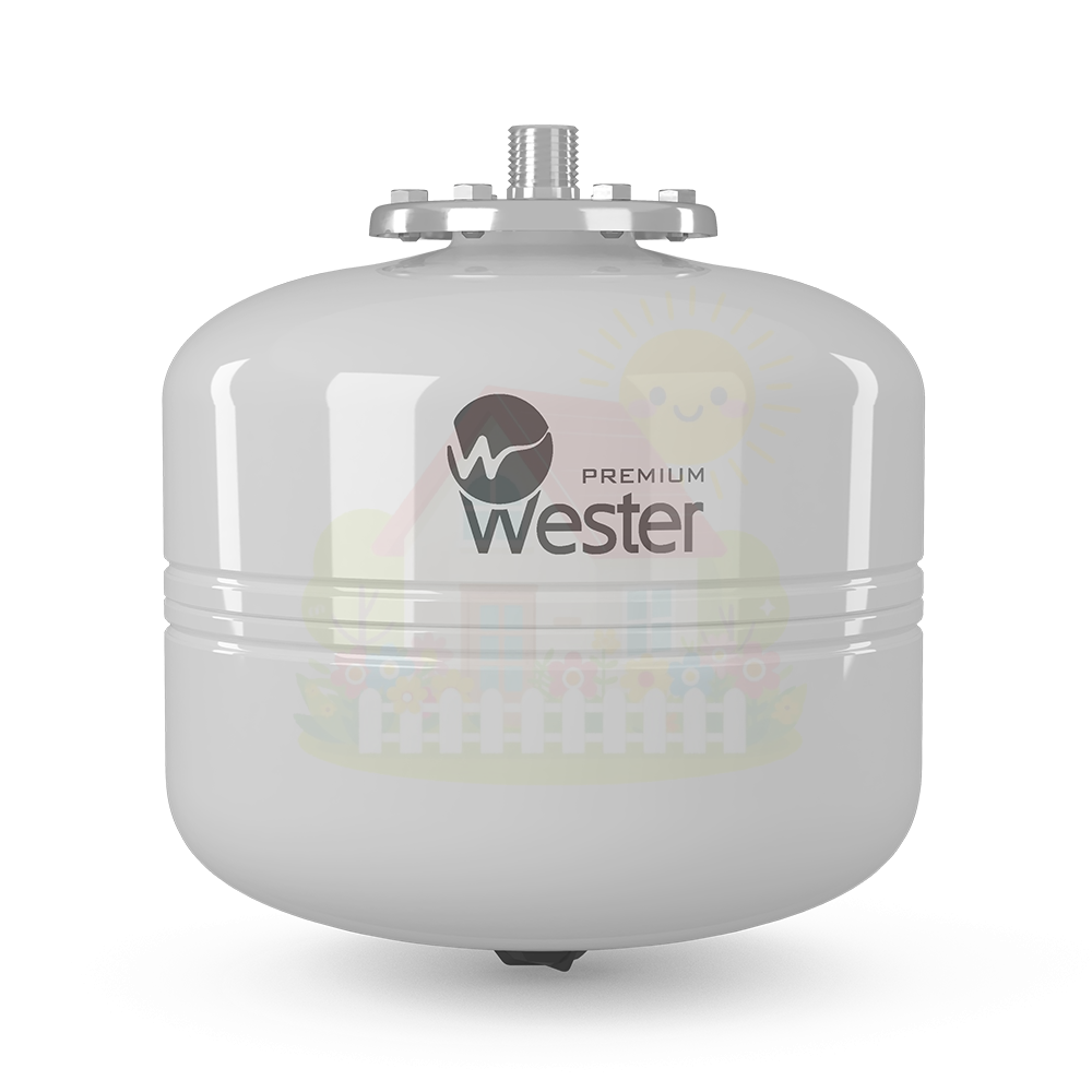 Инженерная сантехника Расширительный бак для горячей воды WESTER PREMIUM WDV 35 — детальное фото
