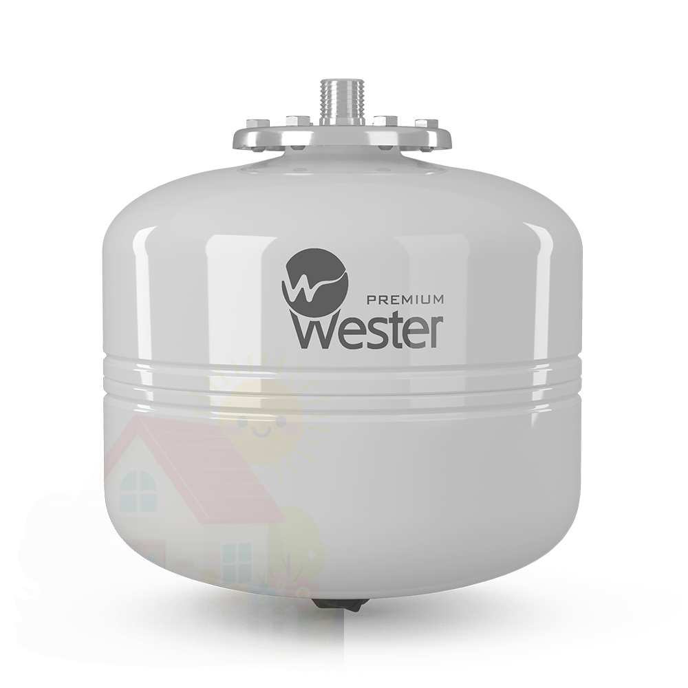 Купить Расширительный бак для горячей воды WESTER PREMIUM WDV 35 — фото товара в каталоге