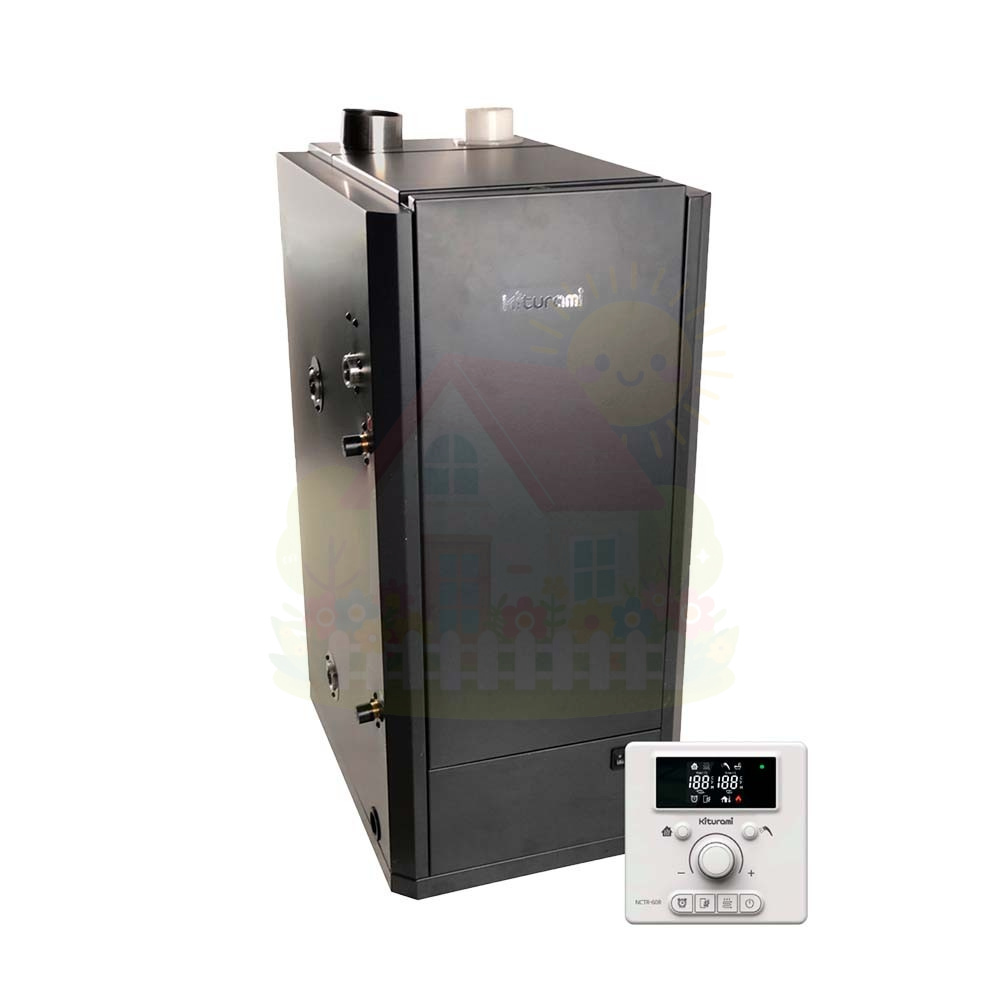 Инженерная сантехника Напольный газовый двухконтурный котел Kiturami STSG 47 (47 кВт) — детальное фото