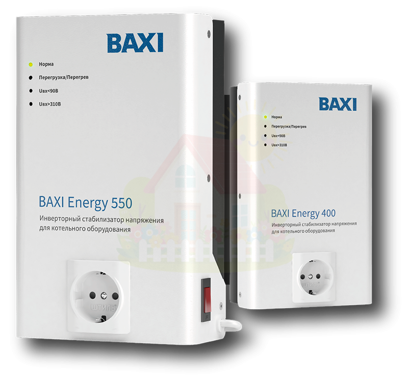 Инженерная сантехника Инверторный стабилизатор для котлов Baxi Energy 400 — детальное фото