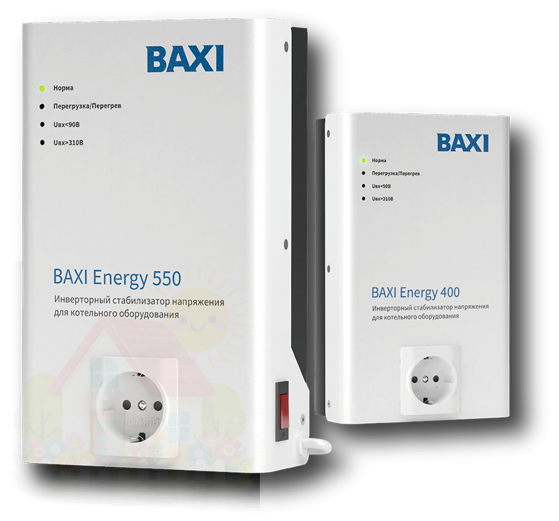 Купить Инверторный стабилизатор для котлов Baxi Energy 400 — фото товара в каталоге