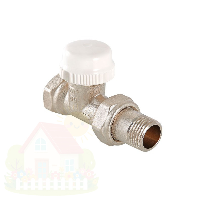 Купить Клапан радиаторный прямой Valtec 3/4" арт.VT.032.N.05 — фото товара в каталоге