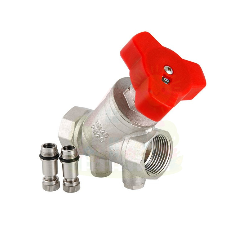 Инженерная сантехника Клапан балансировочный ручной Valtec 3/4" арт.VT.054.N.05 — детальное фото