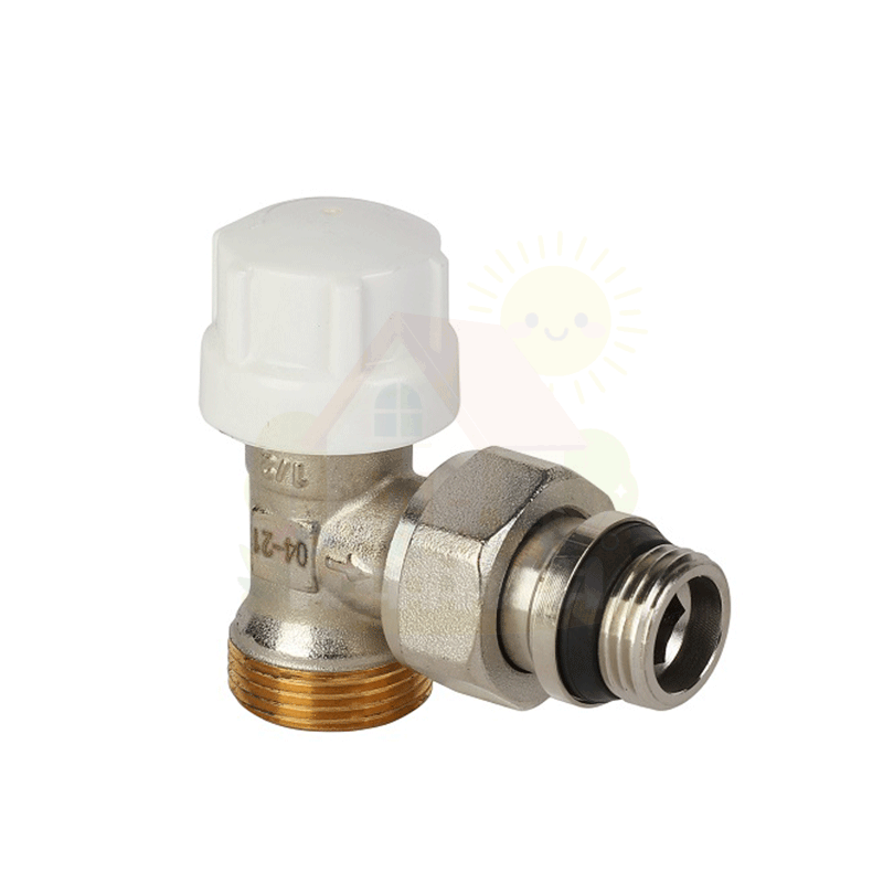 Инженерная сантехника Клапан термостатический угловой MVI 1/2"х3/4" резьба наружная/наружная под евроконус — детальное фото