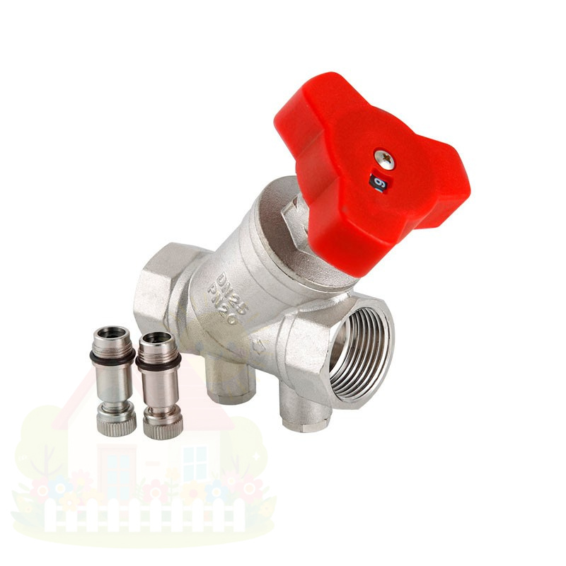 Купить Клапан балансировочный ручной Valtec 1 1/2" арт.VT.054.N.08 — фото товара в каталоге